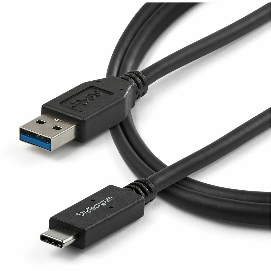 StarTech.com 3 ft 1m USB to USB C Cable - USB 3.1 (10Gpbs) - USB-IF Certified - USB A to USB C Cable - USB 3.1 Type C Cable - USB31AC1M