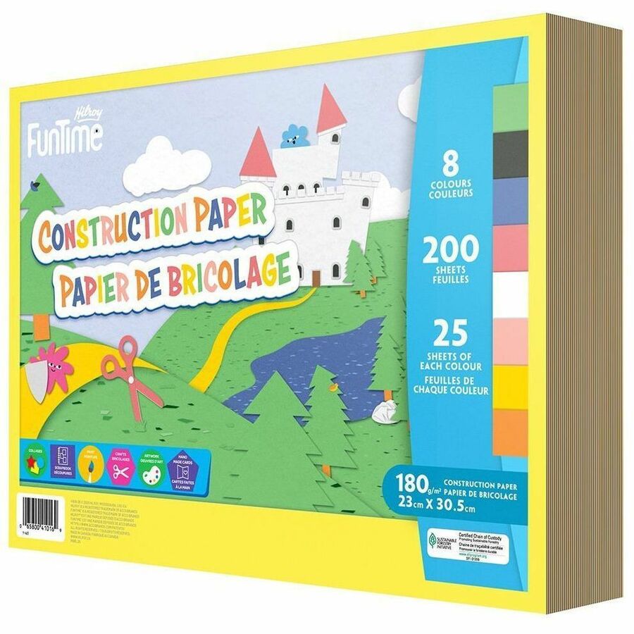 Hilroy Funtime Construction Paper - 65800-41016