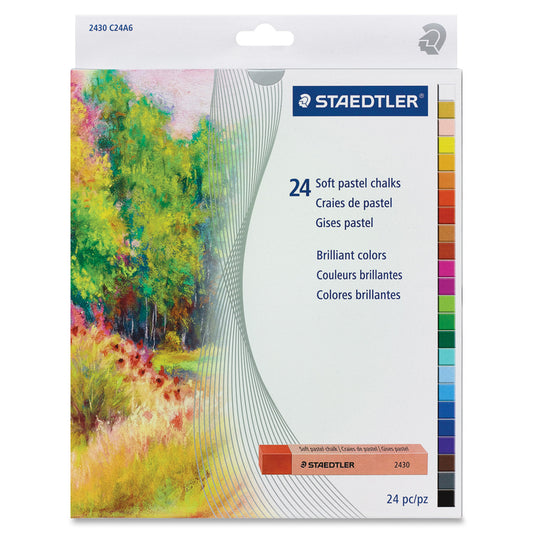 Staedtler karat 2430 Soft Pastel Chalk 24pk