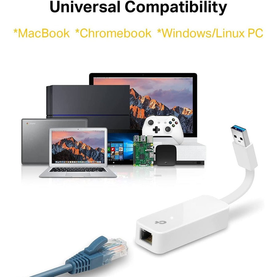 TP-Link USB 3.0 to Gigabit Ethernet Network Adapter - UE300