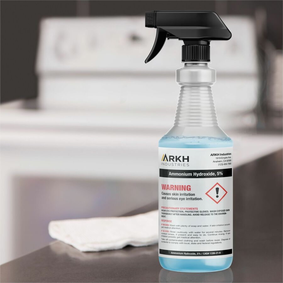 UltraDuty™ GHS Chemical Labels 3-1/2" x 5" , Permanent Adhesive, for Laser Printers - 60503