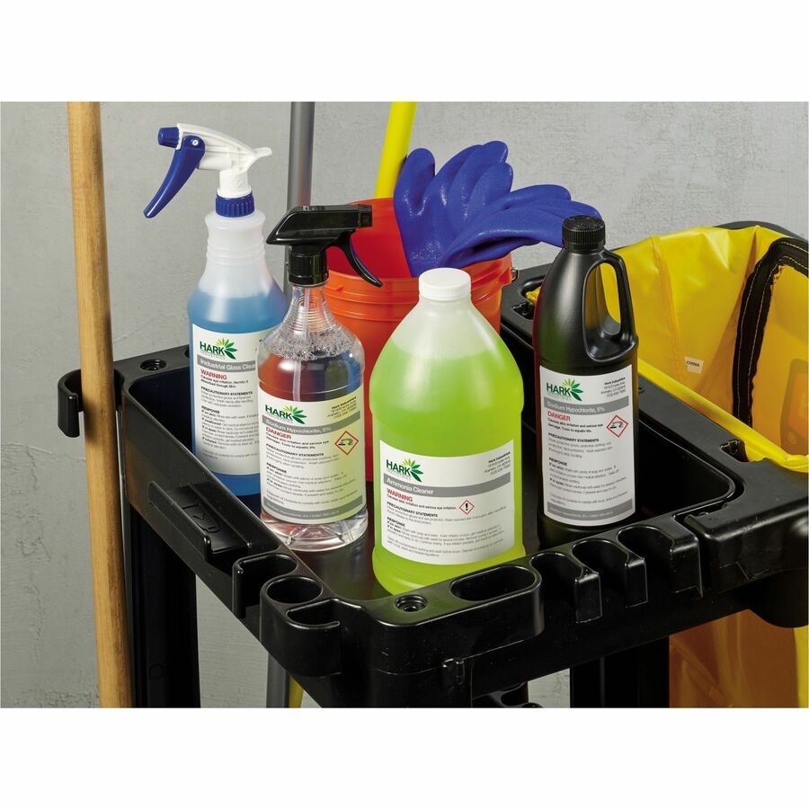 UltraDuty™ GHS Chemical Labels 3-1/2" x 5" , Permanent Adhesive, for Laser Printers - 60503