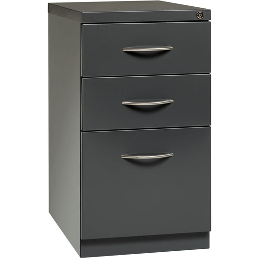 Lorell Premium Box/Box/File Mobile File Cabinet with Arch Pull