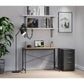 Lorell Premium Box/Box/File Mobile File Cabinet with Arch Pull - 79130