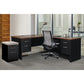 Lorell Premium Box/File Mobile File Cabinet with Arm Pull - 79133
