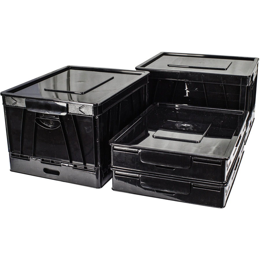 Storex Collapsible Storage Crate - 61809U04C