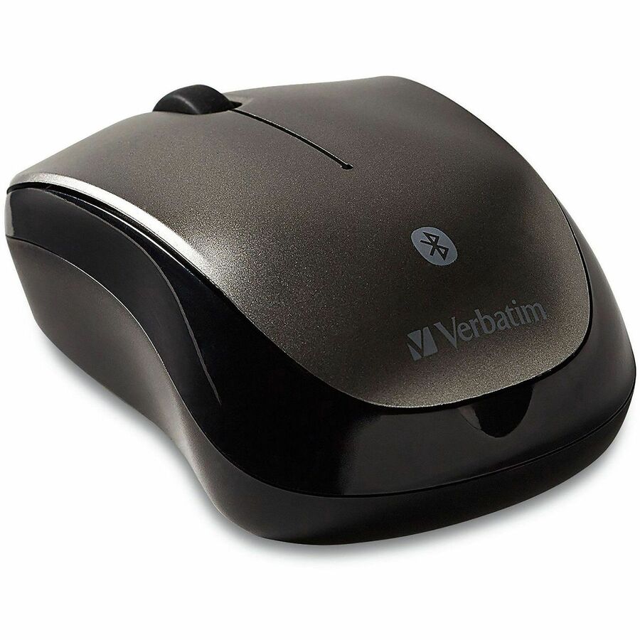 Verbatim Bluetooth Wireless Tablet Multi-Trac Blue LED Mouse - Graphite - 98590