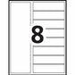 Avery Ready Index&reg; Customizable Table of Contents Dividers 8 Tabs, for Laser and Inkjet Printers - 11841