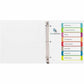 Avery Ready Index&reg; Customizable Table of Contents Dividers 8 Tabs, for Laser and Inkjet Printers - 11841