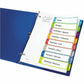 Avery Ready Index&reg; Customizable Table of Contents Dividers 8 Tabs, for Laser and Inkjet Printers - 11841