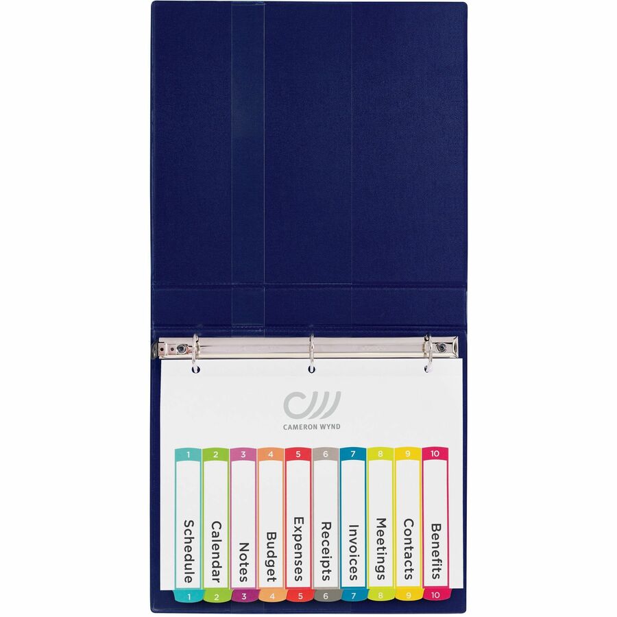 Avery&reg; Ready Index&reg; Customizable Table of Contents Dividersfor Laser and Inkjet Printers, 10 tabs, 1 set - 11842