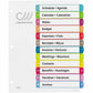 Avery Ready Index&reg; Customizable Table of Contents Dividers 12 Tabs, for Laser and Inkjet Printers - 11843