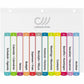 Avery Ready Index&reg; Customizable Table of Contents Dividers 12 Tabs, for Laser and Inkjet Printers - 11843