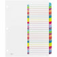 Avery Ready Index&reg; Customizable Table of Contents Dividers 12 Tabs, for Laser and Inkjet Printers - 11844