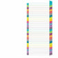 Avery Ready Index&reg; Customizable Table of Contents Dividers 12 Tabs, for Laser and Inkjet Printers - 11844