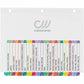 Avery Ready Index&reg; Customizable Table of Contents Dividers 12 Tabs, for Laser and Inkjet Printers - 11844
