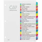 Avery Ready Index&reg; Customizable Table of Contents Dividers 12 Tabs, for Laser and Inkjet Printers - 11844