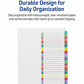 Avery&reg; Ready Index&reg; Customizable Table of Contents Dividersfor Laser and Inkjet Printers, A-Z tabs, 1 set - 11844