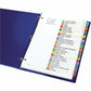 Avery&reg; Ready Index&reg; Customizable Table of Contents Dividersfor Laser and Inkjet Printers, 31 tabs, 1set - 11846