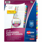 Avery&reg; Ready Index&reg; Customizable Table of Contents Dividersfor Laser and Inkjet Printers, 31 tabs, 1set