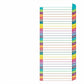 Avery Ready Index&reg; Customizable Table of Contents Dividers Tabs 1 - 31, for Laser and Inkjet Printers - 11846