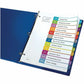 Avery&reg; Ready Index&reg; Customizable Table of Contents Dividersfor Laser and Inkjet Printers, Jan-Dec tabs, 1 set - 11847
