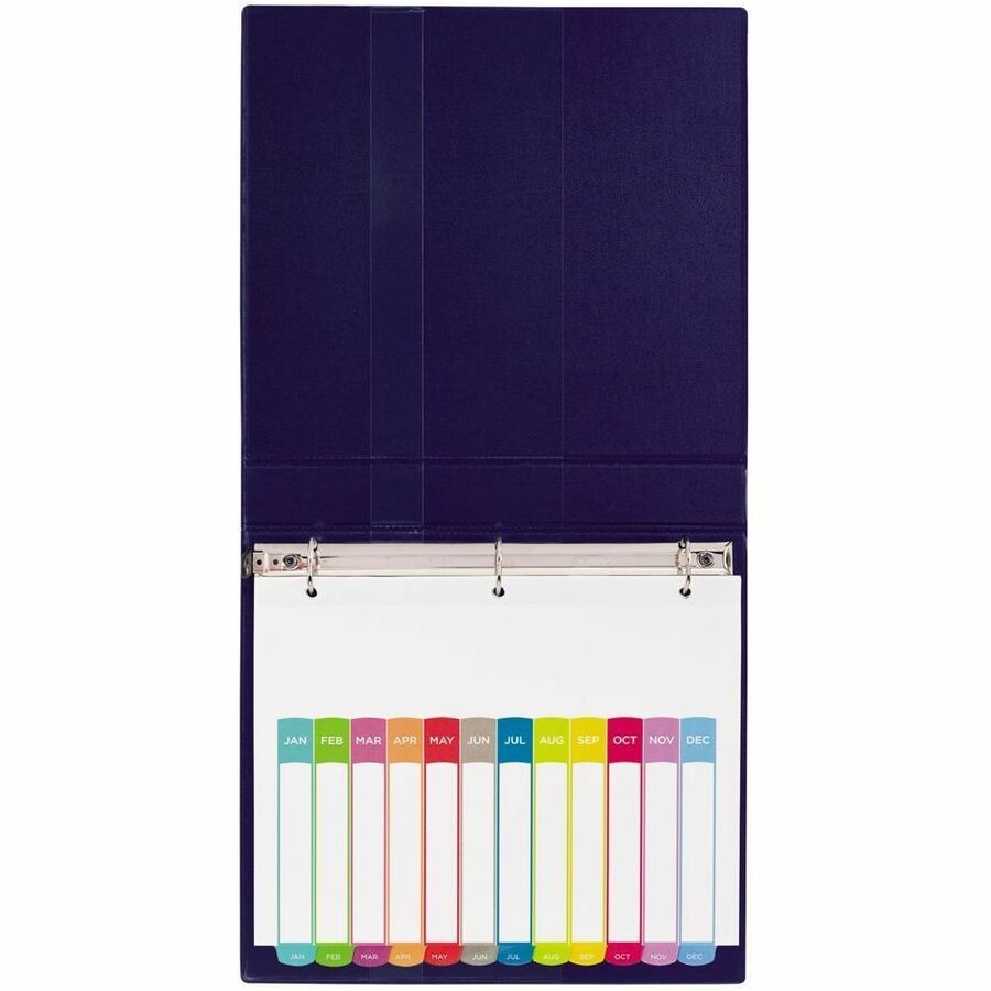 Avery Ready Index&reg; Customizable Table of Contents Dividers Tabs Jan - Dec, for Laser and Inkjet Printers - 11847