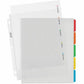 Avery Clear Easy View Durable Plastic Dividers 5 tabs - 16740