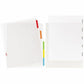 Avery Clear Easy View Durable Plastic Dividers 5 tabs - 16740