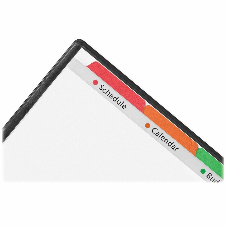 Avery Clear Easy View Durable Plastic Dividers 5 tabs - 16740