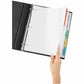 Avery Clear Easy View Durable Plastic Dividers 5 tabs - 16740