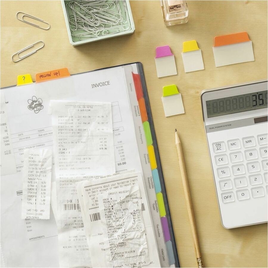 Avery Clear Easy View Durable Plastic Dividers 8 tabs - 16741