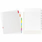 Avery Clear Easy View Durable Plastic Dividers 8 tabs - 16741