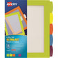 Avery&reg; Big Tab™ UltraLast™ Plastic Dividers for Laser and Inkjet Printers, 5 tabs