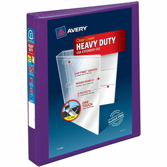 Avery&reg; Heavy-Duty View Binders - Locking One Touch EZD Rings