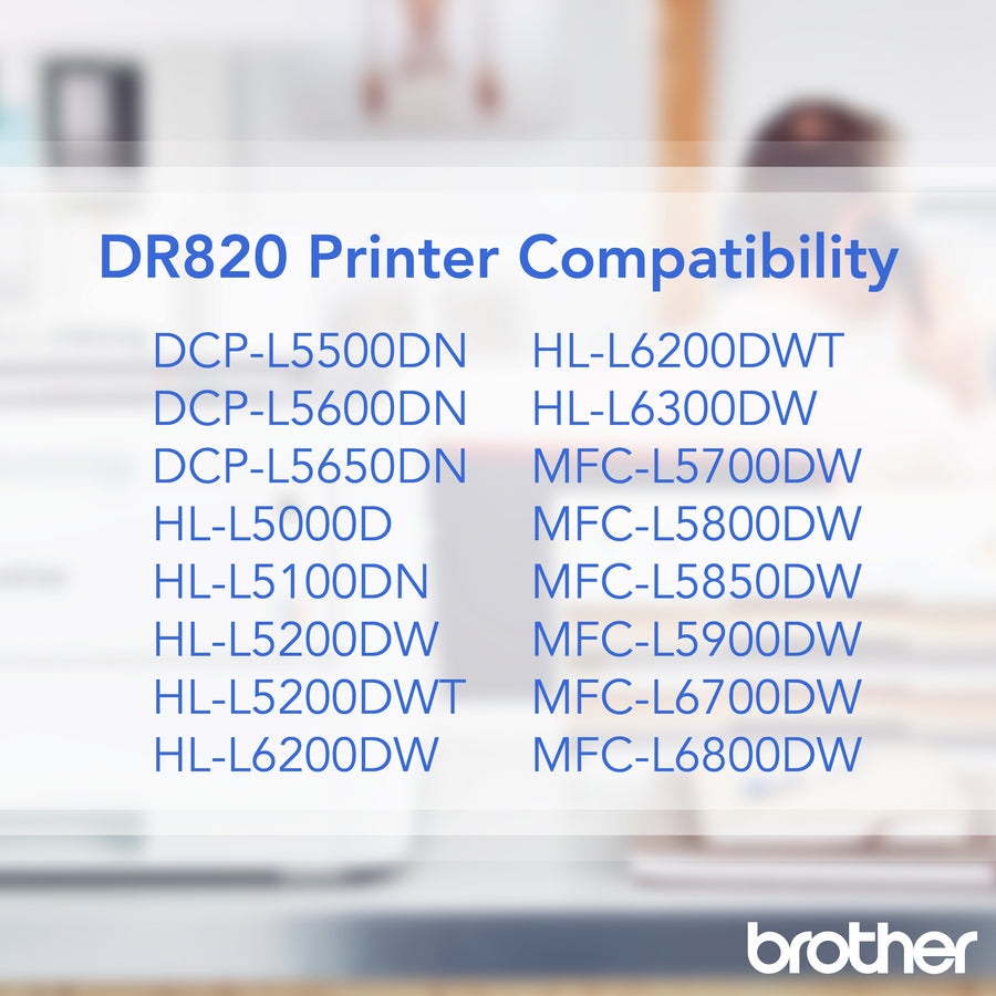Brother DR820 Drum Unit - DR820
