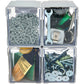 Deflecto Tilt Bin Interlocking Storage Organizer - 421103