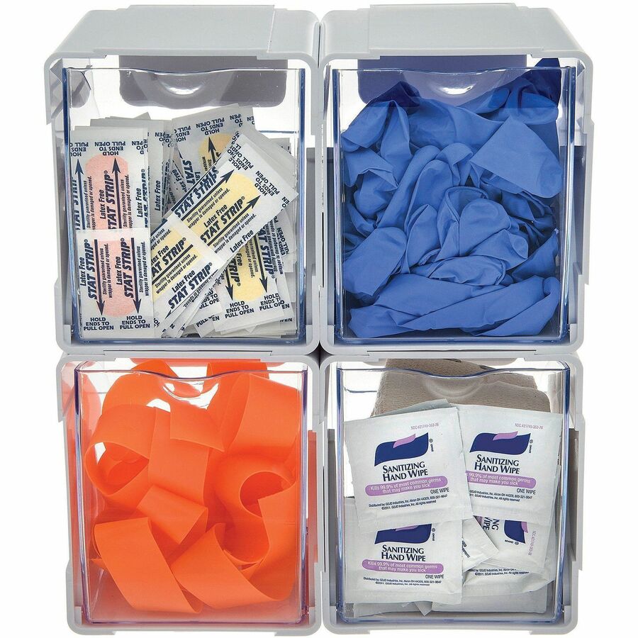 Deflecto Tilt Bin Interlocking Storage Organizer - 421103