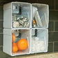 Deflecto Tilt Bin Interlocking Storage Organizer - 421103