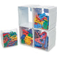 Deflecto Tilt Bin Interlocking Storage Organizer - 421103