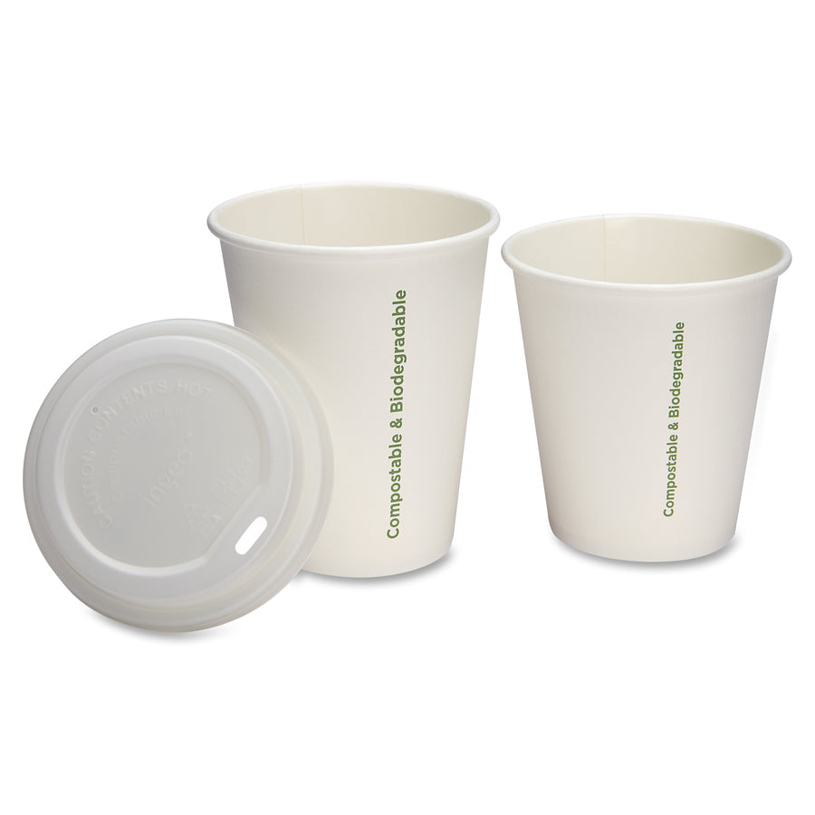 Genuine Joe Vented Hot Cup Lid - 10212