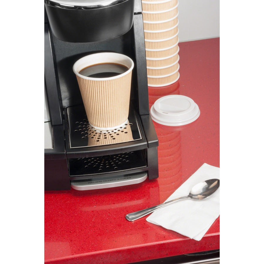 Genuine Joe Vented Hot Cup Lid - 10212