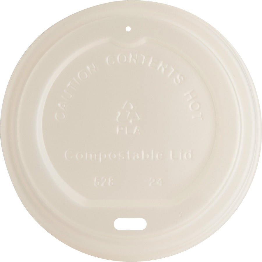 Genuine Joe Vented Hot Cup Lid - 10212