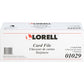 Lorell Desktop Business Card File - 01029