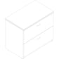 Lorell Chateau Series Lateral File - 2-Drawer - 34312