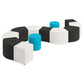 Lorell Fabric Quad Ottoman - 35859