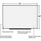 Lorell Magnetic Dry-erase Board - 52513