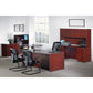 Lorell Essentials Right Peninsula Desk Box 1 of 2 - 59550