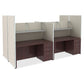 Lorell Essentials Right Peninsula Desk Box 1 of 2 - 59550