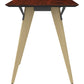 Lorell Electric Height-Adjustable Mahogany Knife Edge Tabletop - 59611